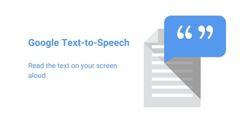 Future developments in Google Text-to-Speech Technology
